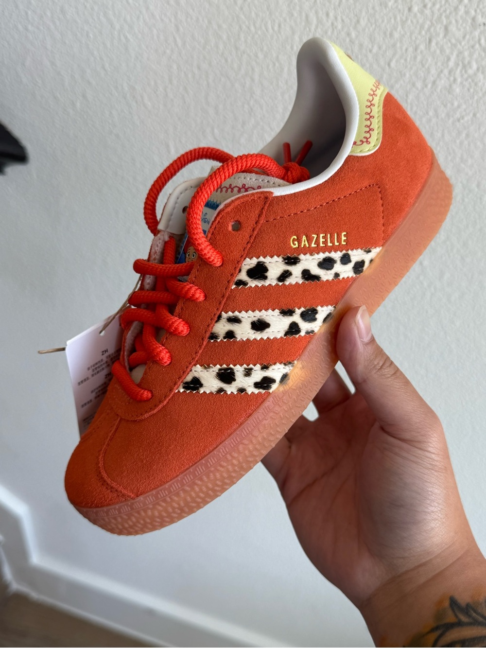 Adidas Gazelle x Disney Pixar Toy Story Jessie Shoes Size 3Y / Women’s 4.5 NWT